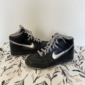 Nike Dunk High Black/Silver